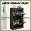 Mince organisateur de rangement de couloir, armoire de rangement pour chaussures