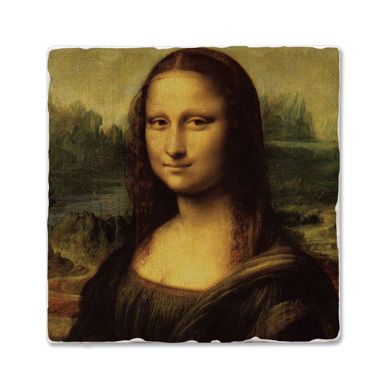 Paquet de 4 sous-verres ThaTystyste Mona Lisa
