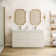 Valencia 60" Freestanding Double Sink Bathroom Vanity with Top and Sinks (Faucets Not Included)