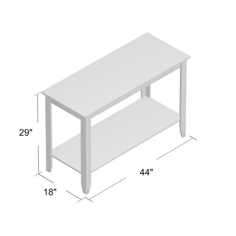 Table d'appoint Winkel étroite en stratifié brun d'apparence marbre de style contemporain, parfaite comme console ou table de canapé, dans un vestibule, un salon ou une chambre à coucher