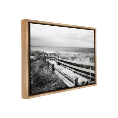 " Coastal Boardwalk Landscape " by Graffitee Studios