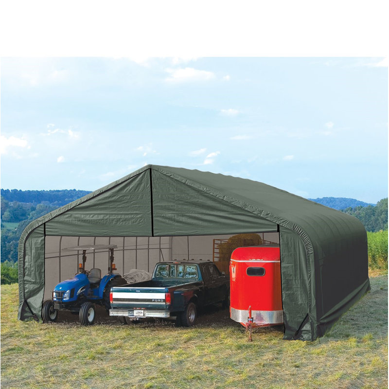 28 pi. X P 28 pi D Garage, Vert