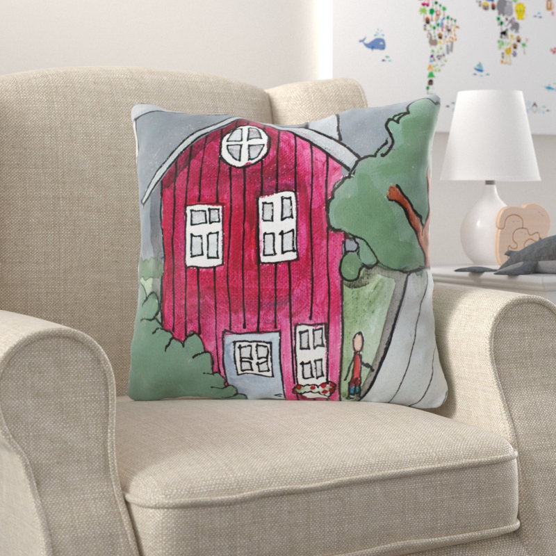 Coussin décoratif art Tallent, Microsuède, Intérieur
