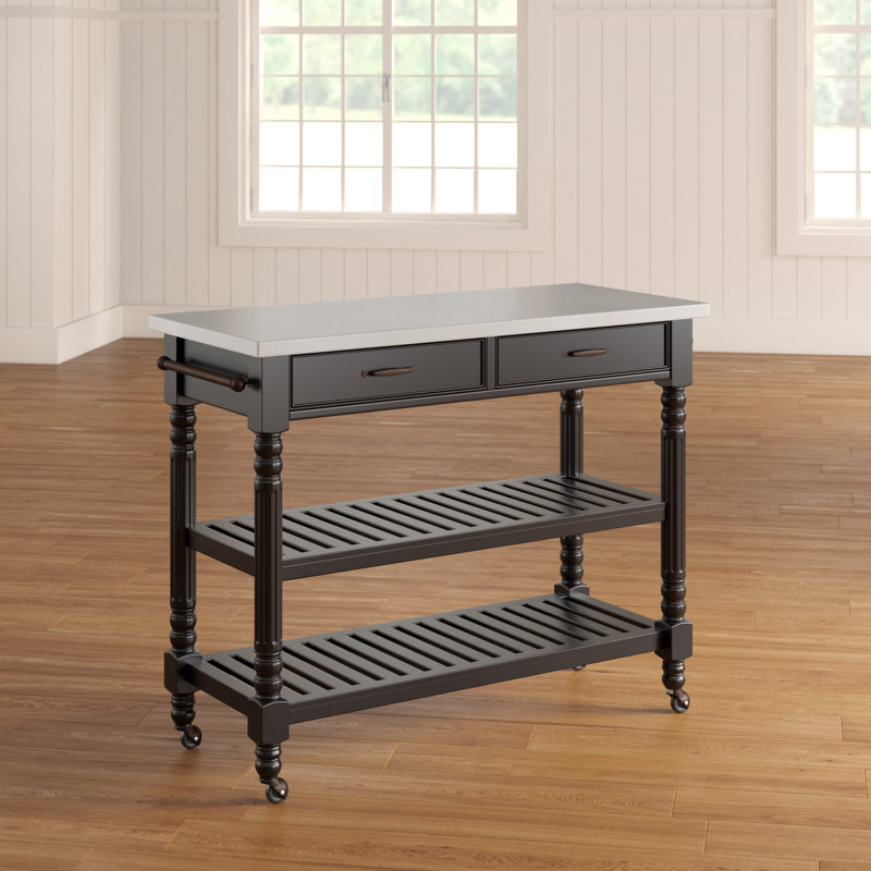 Dobbs Kitchen Cart, Black