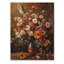 Assortiment de bouquets d'automne Symphonie brune III - Assortiment de bouquets d'art mural en bois - sur bois de pin naturel-1069217403