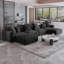 Canapé modulaire rembourré 6 pièces Nikodemos-730843352