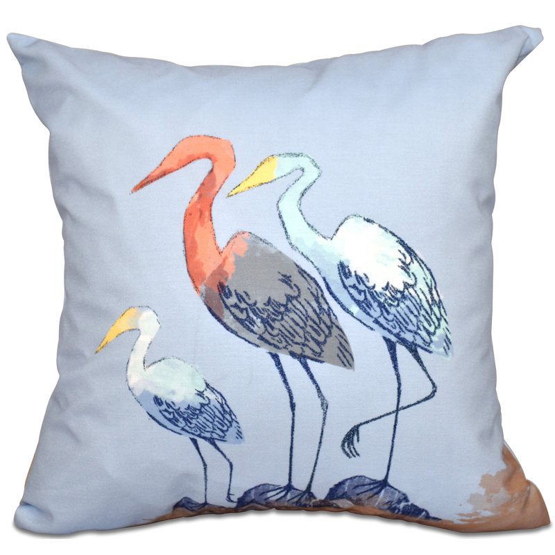 Housse de coussin et insert pour plage, H 26 po x l 26 po, Bleu