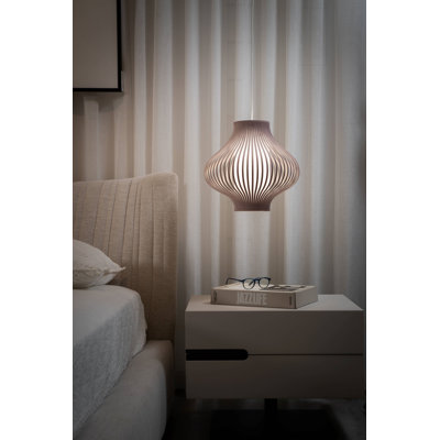 Luminaire suspendu géométrique 1 lumière Blossom