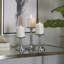 Chandelle de table en aluminium 3 pièces-1005365142