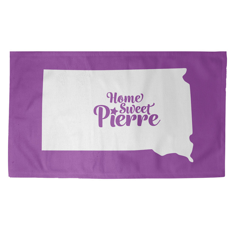 Tapis de zone mauve south dakota Pierre, Rectangle 2 pi x 3 pi