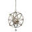 Berdina 4 - Light Steel Dimmable Globe Chandelier-396666663