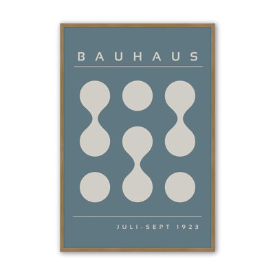 Impression de tempête Bauhaus Flow II bleu
