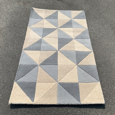Wool Geometric Rug