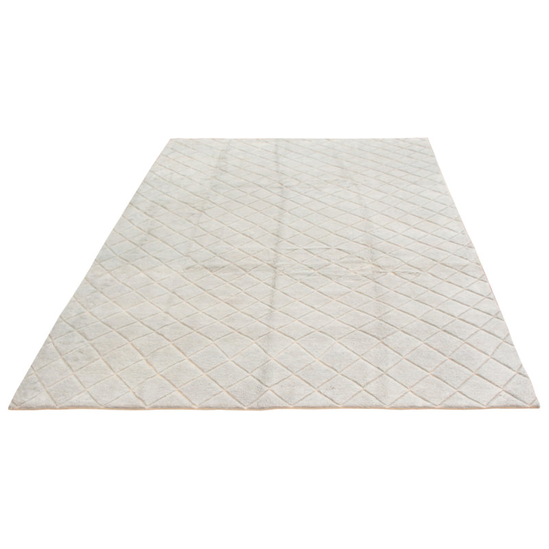 Tapis bleu clair Grogan 8 pi 11 po x 12 pi 0 po