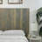 Canyon River Bluish-Gray Finish Solid Wood Headboard with Smooth Natural Wood Grain, Handcrafted Wall-Mounted Panels, Coastal Modern Bedroom Décor-364040688