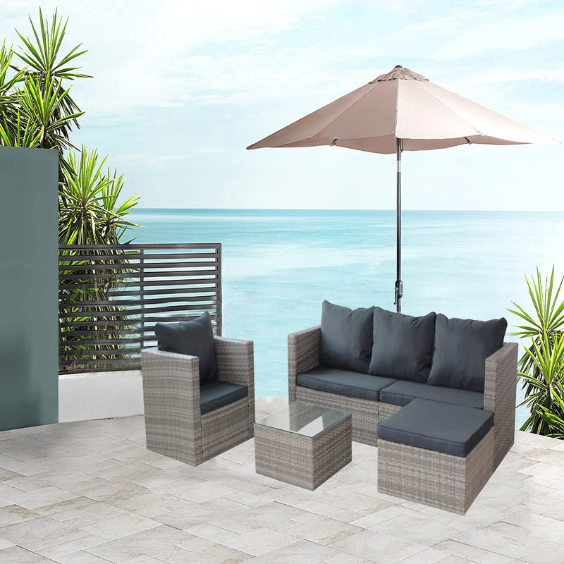 4Pcs Patio Sets