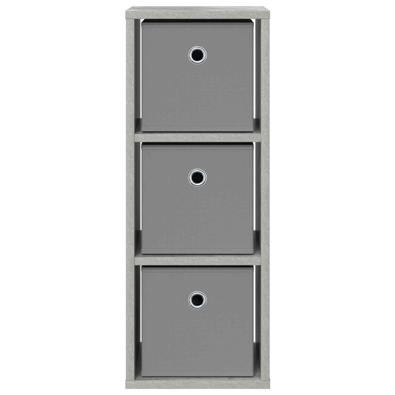 25.5cm Sideboard, Concrete Grey
