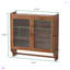 Armoire murale à double porte en verre pour salle de bain, cuisine-1761125629