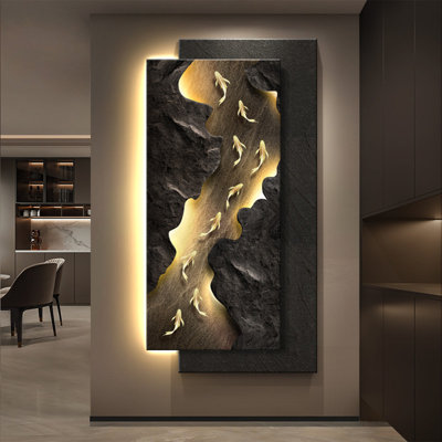 23.62"Modern minimalist luxury entrance decoration paintings