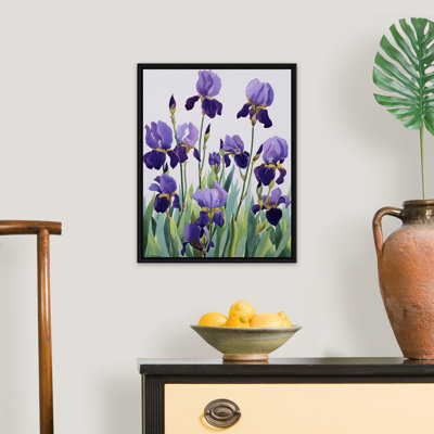 " Purple Irises " by Christopher Ryland