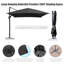 Parasol en porte-à-faux 120 po Abdullatif-74299570