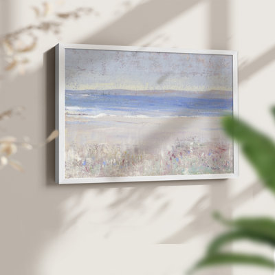 Beach Textures II -Framed Print - Restickable