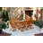 9 Piece Outdoor Patio Dining Sets Includes an Oval Acacia Wood Table and 8 Folding Arm Chairs, 36x78 Inch, Natural Oil-1015551634