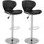 Ensemble de 2 tabourets de bar Knapp Otsellic-875853303