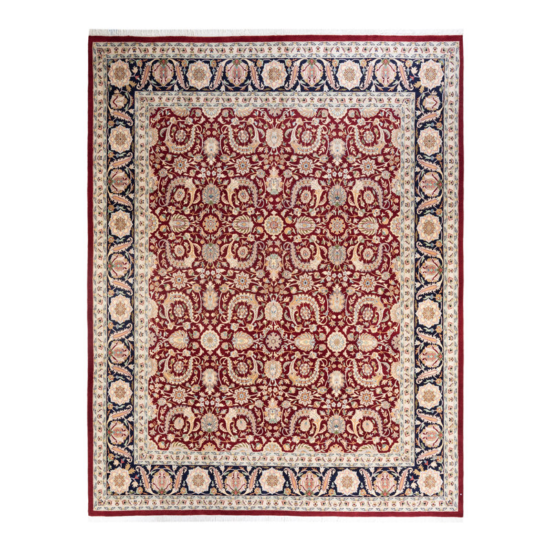 Hayner One-of-a-Kind 8 X 10 2000s Wool Area Rug in Red