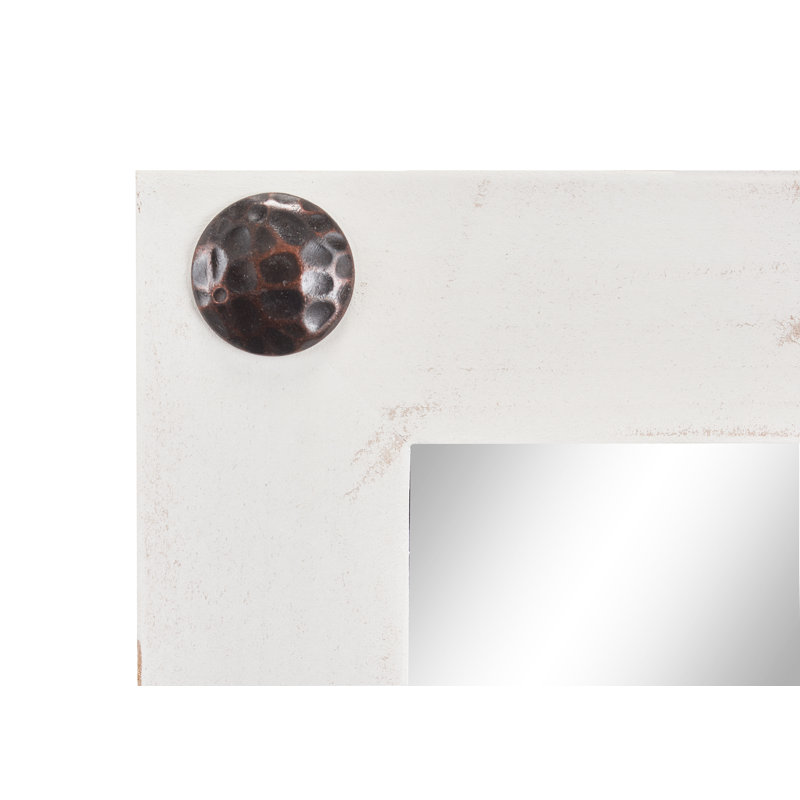 Miroir de salle de bain Edna, Blanc