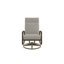 Chaise berçante pivotante réglable avec coussins Askar-26026970-26026974-26024550