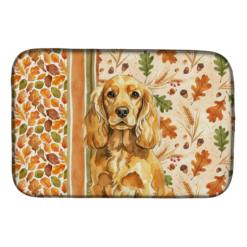 Tapis de séchage Golden English Cocker Spaniel