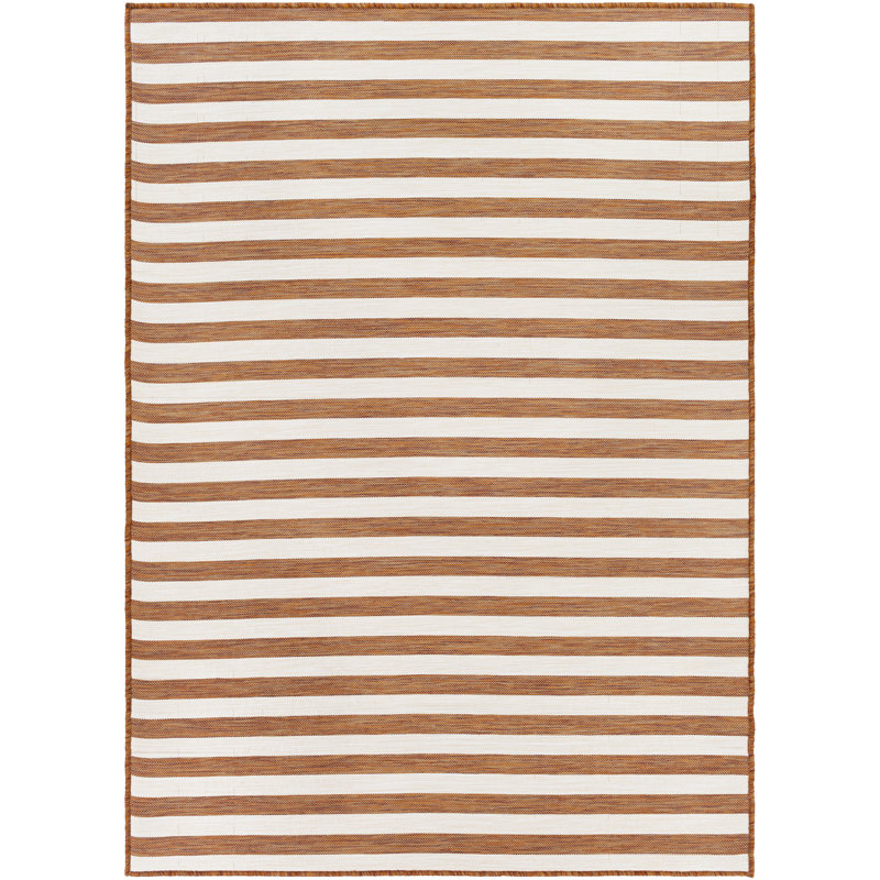 Beyanka Striped Machine Tufted Area Rug, Rectangle 80 x 150 cm