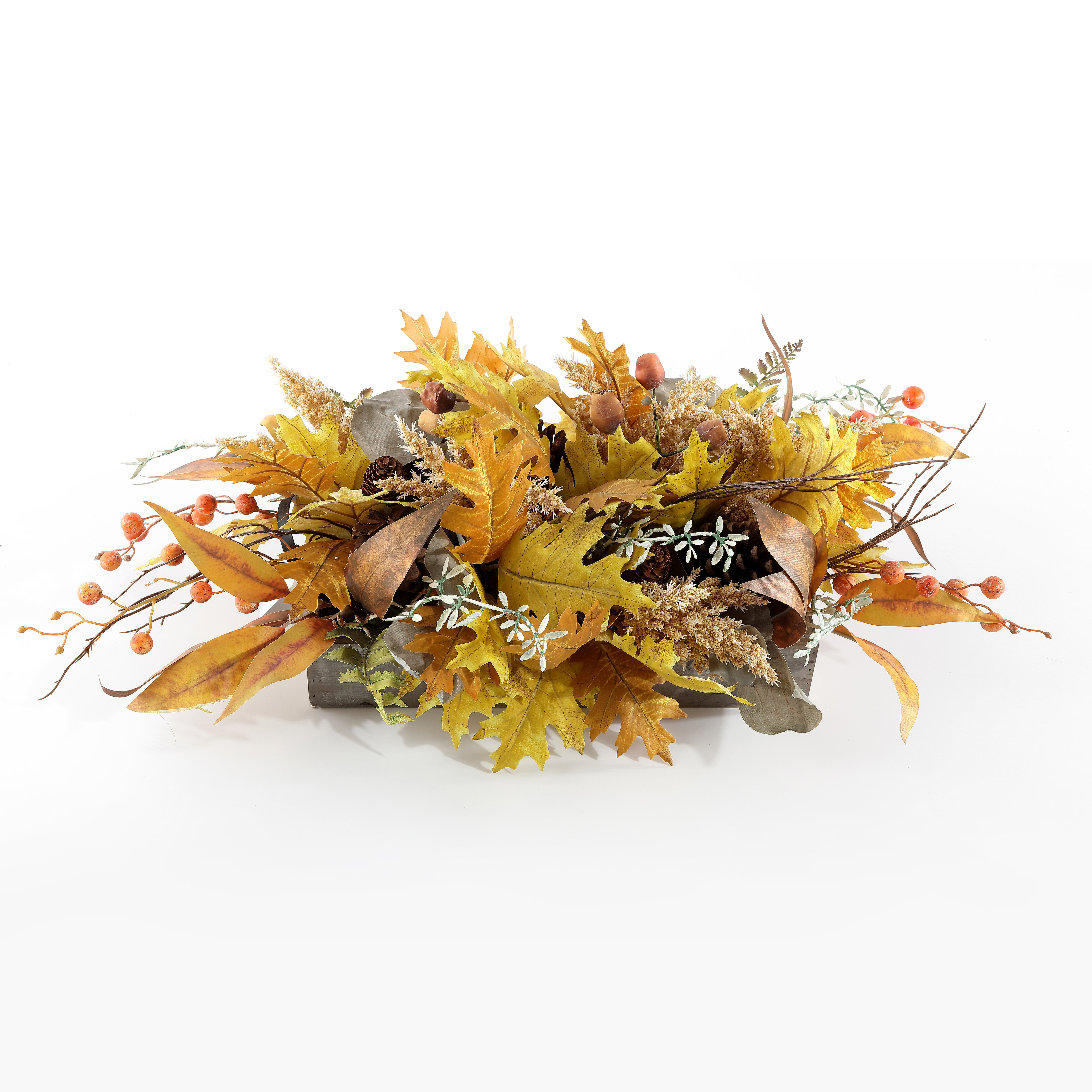 Primrue Berry Floral Arrangements in Planter & Reviews | Wayfair