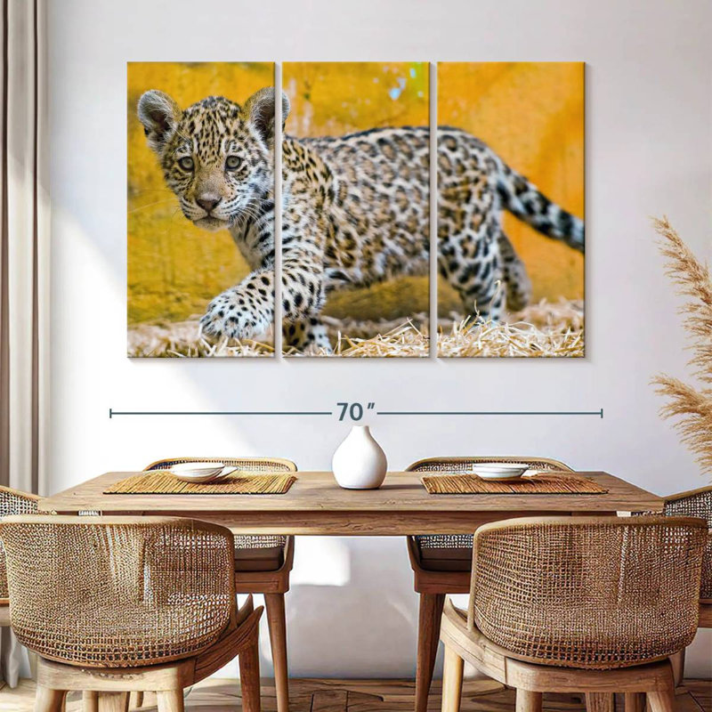 Jaguar Cub, 24" H x 38" W