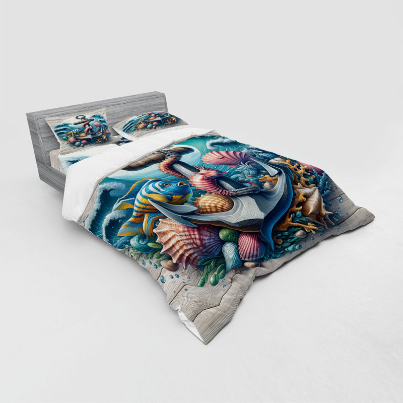 Polyester Duvet Cover, California King Duvet Cover + 3 Additional Pieces