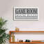 «Game Room House Rules II» par Cindy Jacobs, estampe numérique sur toile-1946541000
