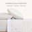 100% Cotton Sheets for Queen Size Bed, 300 Thread Count Luxury, Extra Soft, Cooling Bed Sheets, Easy Fit, 4 Pcs Double Satin Embroidery Bed Sheets (Queen, Geometric Floral Print)-2016343696-2016343703