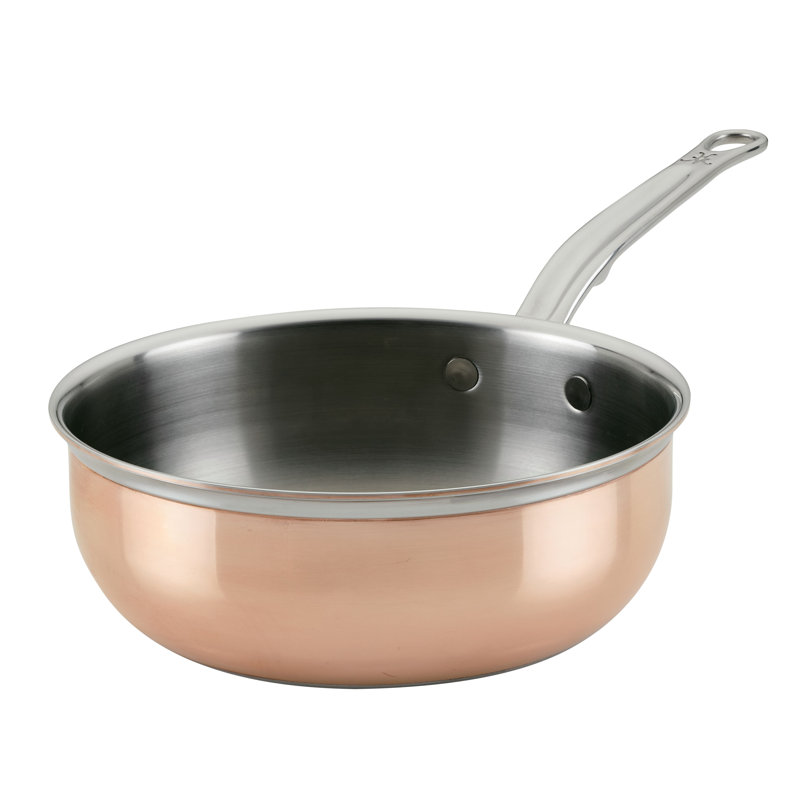 CopperBond 2qt Covered Saucier