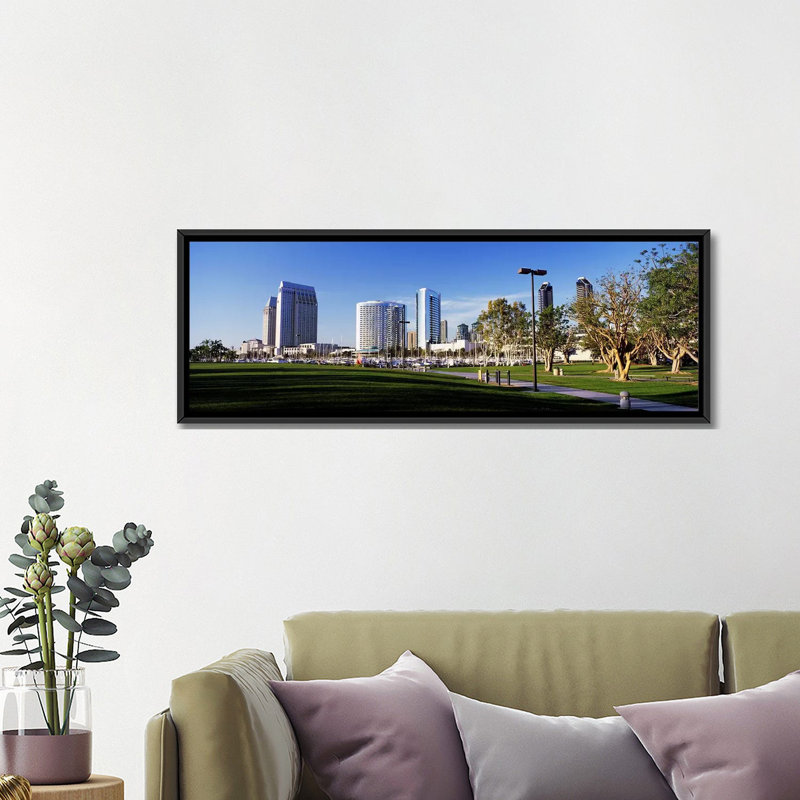 États-Unis, Californie, San Diego, Marina Park par Panoramic Images - Print, H 14 po x l 16 po x P 48 po