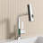 LED Temperature Digital Display Bathroom Faucet With Pull Out Sprayer Single Hole Lift Bathroom Sink Faucets Single Handle Stainless Steel Bathroom Basin Taps-101040812