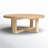 Solid Wood Top Single Coffee Table