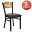 Chaise de restaurant en métal Elkton-2104712722