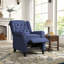 Fauteuil inclinable rembourré classique l 29,5 po avec garniture cloutée (ensemble de 4)-1165399065