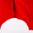 48 In. Red Velvet Tree Skirt With White Snowflakes And Pom Poms