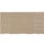Carreau de mur cannelé mat en porcelaine 4,5 po x 9 po Lyrical-104800497