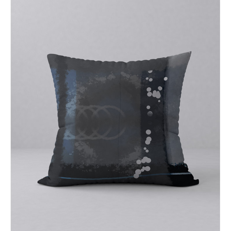 Housse et insert de coussin carré alerte Trust, 20 po X 20 po