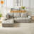 Luxeform Modern Sectional Sofa with Soft Skin-Friendly Fabric-118692006-118692008