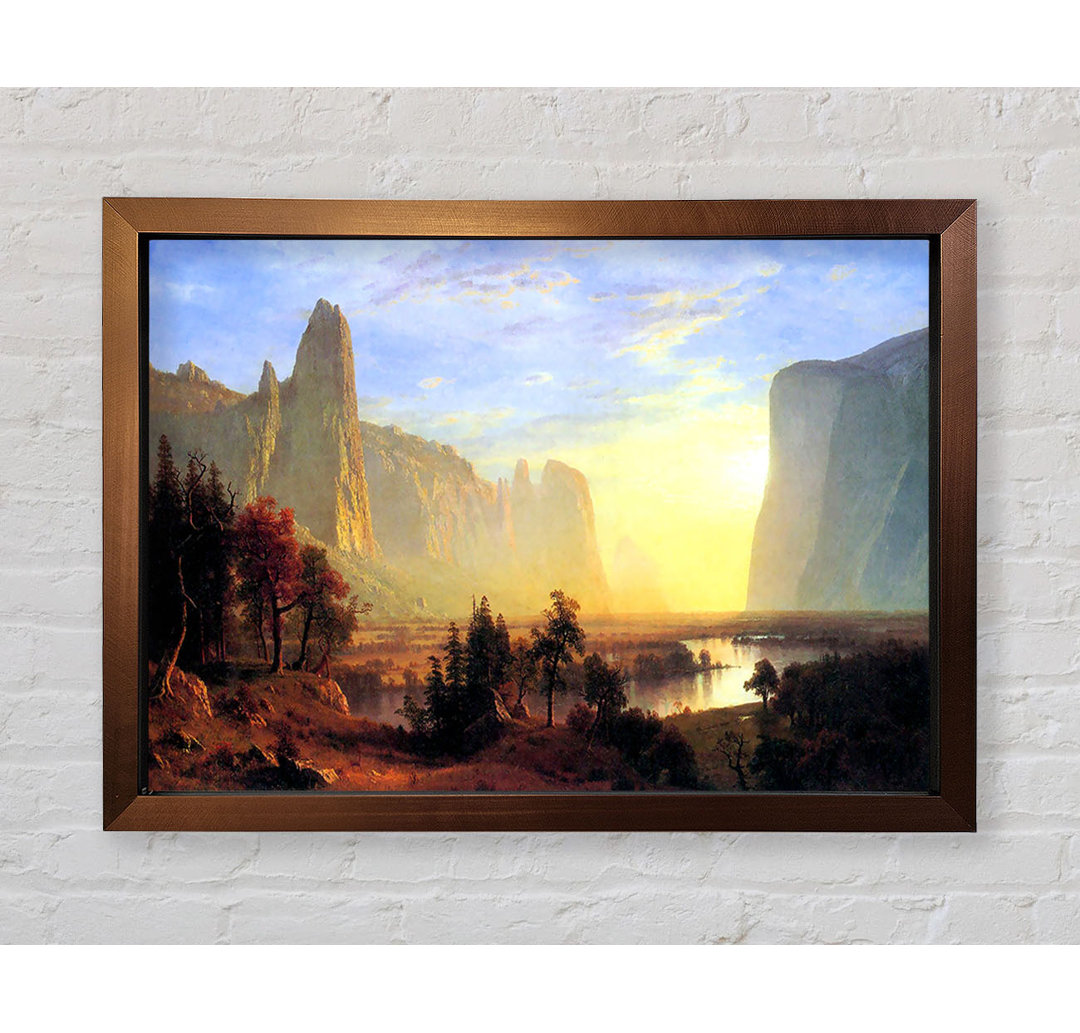 Yosemite Valley von Bierstadt - Druck