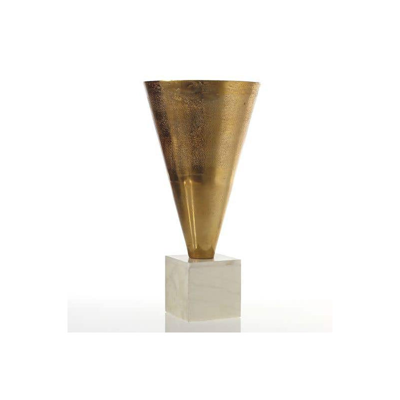 Metal Table Vase